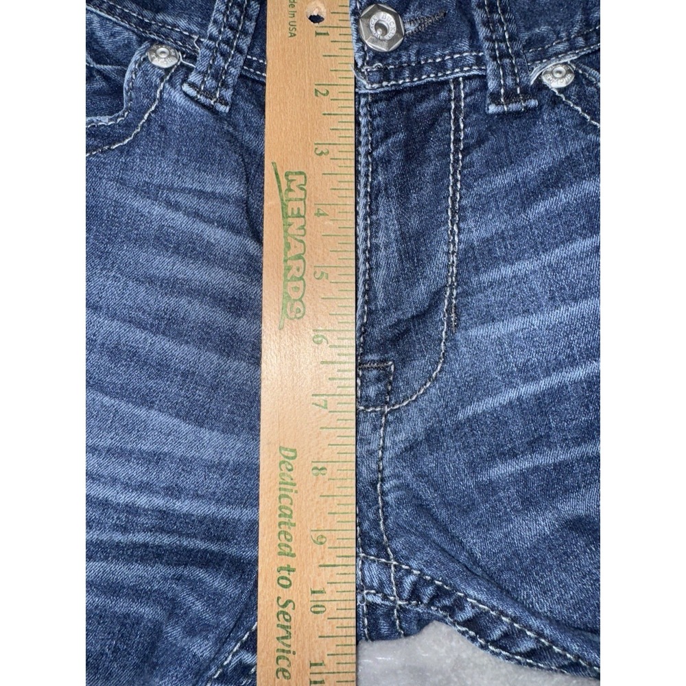 Buckle Black Men's Jeans 30X30 Slim Straight Low Rise Stretch Thick Stitch - Picture 8 of 16